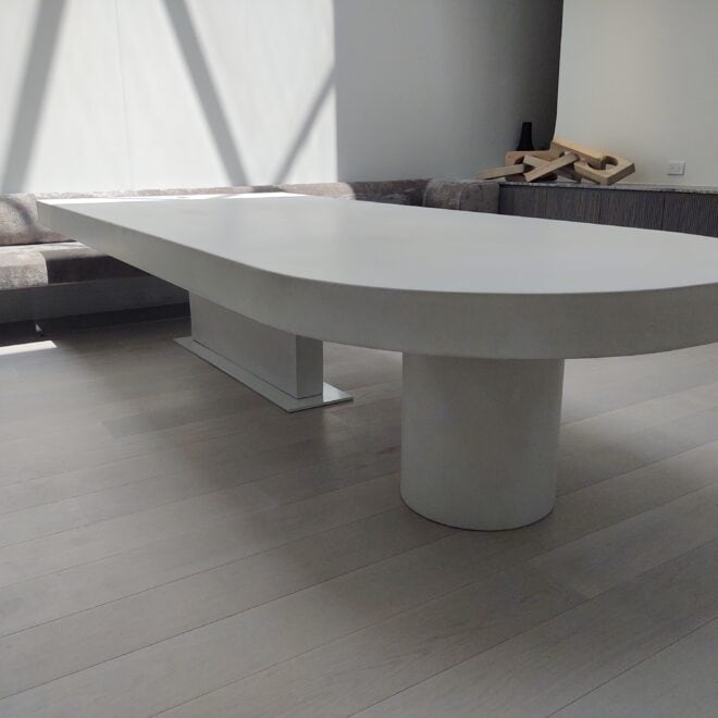 Best Images & Review of  Chicago Custom Concrete Table